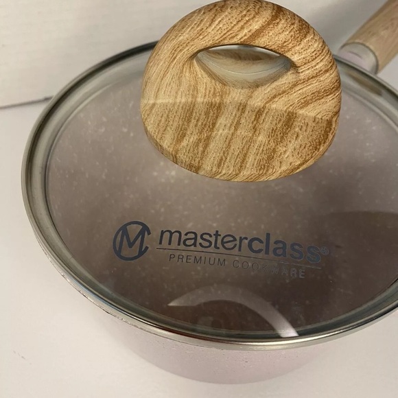 Masterclass Cookware Premium Collection 1.5qt 6.5” Saucepan Pot Lavender Purple - Picture 6 of 12